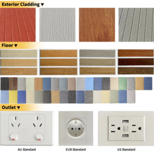 casa expandible compacta 1 espacio abierto baño varias configuraciones (3)