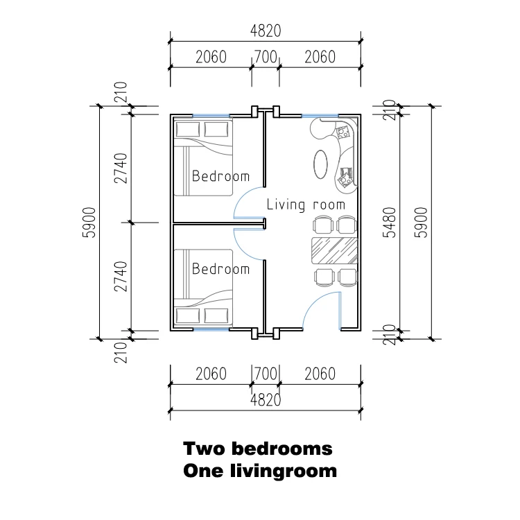 oficina plegable de acero oficinas modulares catalunya (2)