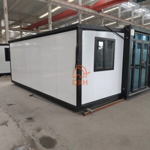 casa expandible blanca minimalista contenedor modular (1)