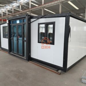 casa expandible blanca minimalista contenedor modular (2)