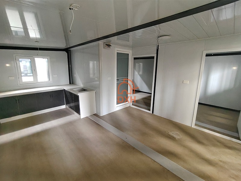 casa expandible blanca minimalista contenedor modular (4)