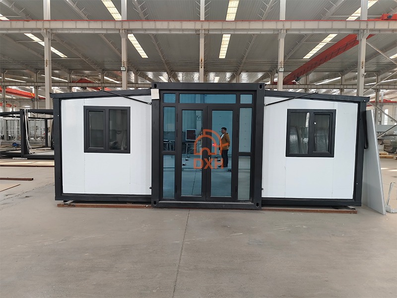 casa expandible blanca minimalista contenedor modular (5)